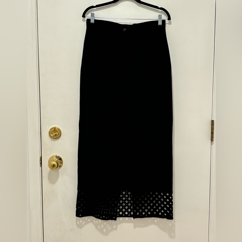 Danier 100% suede leather maxi skirt. Size 10